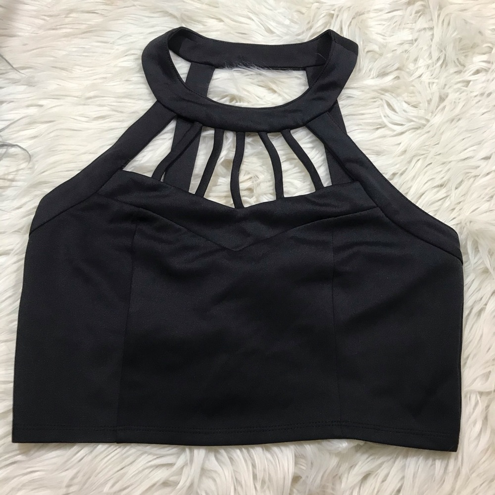 Caged crop top - Picture 2 of 6